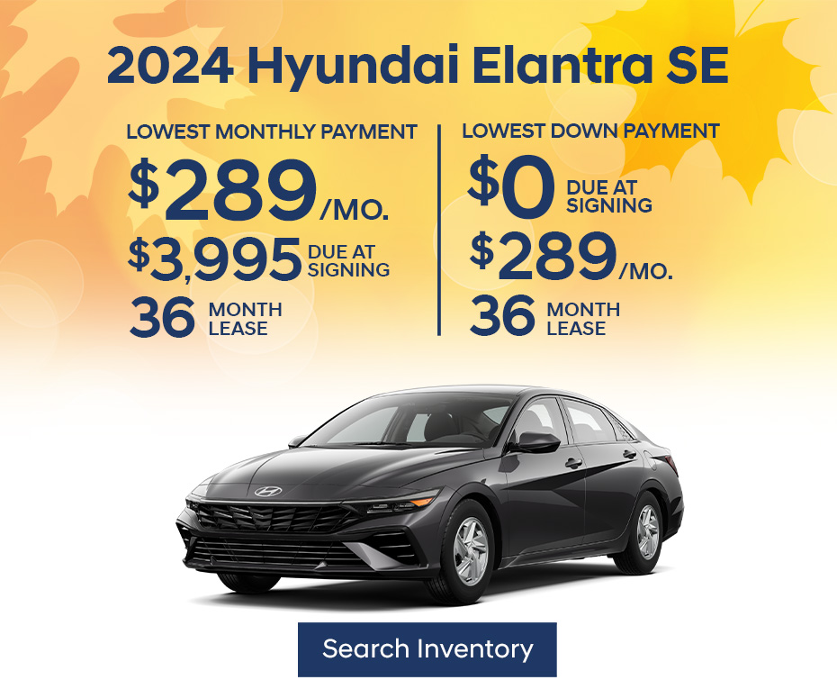 Hyundai Monthly Specials - Lehigh Valley Hyundai