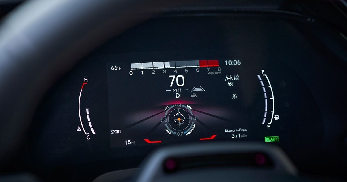 2024 RX 350 Instrumentation