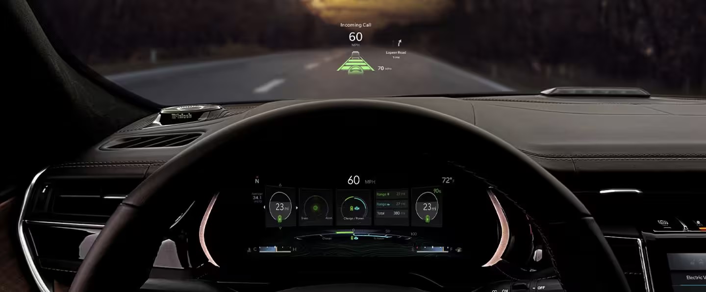2025 Jeep Grand Cherokee Head-Up Display