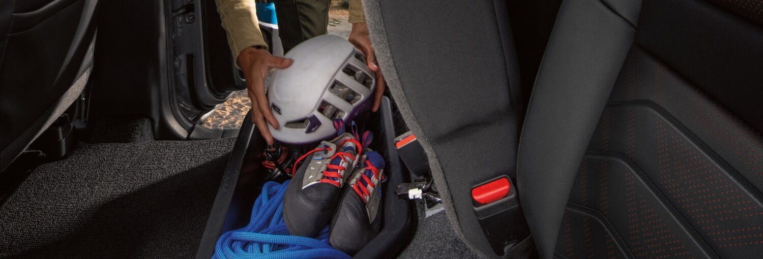 2025 Nissan Frontier Under-Seat Storage