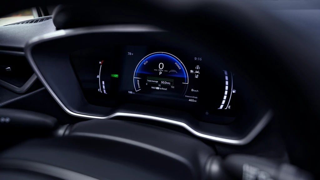 2025 Toyota Corolla Hybrid Information Cluster