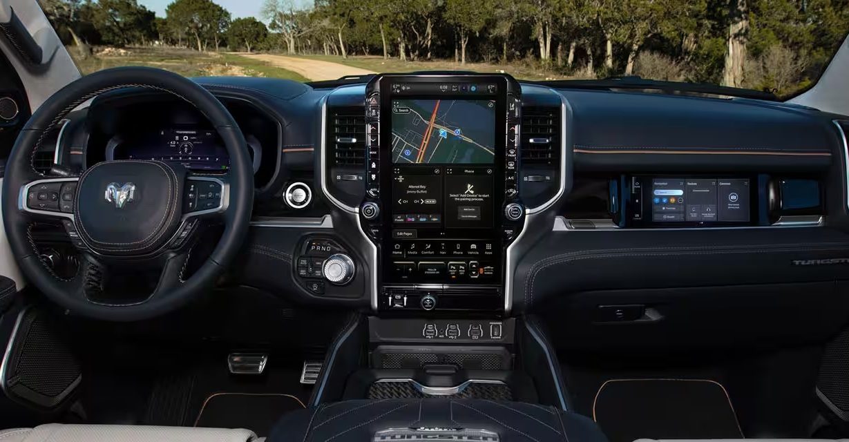 2025 Ram 1500 Dashboard
