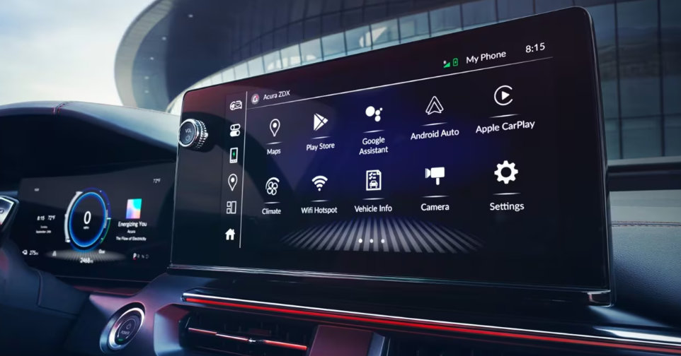 2024 Acura ZDX Display