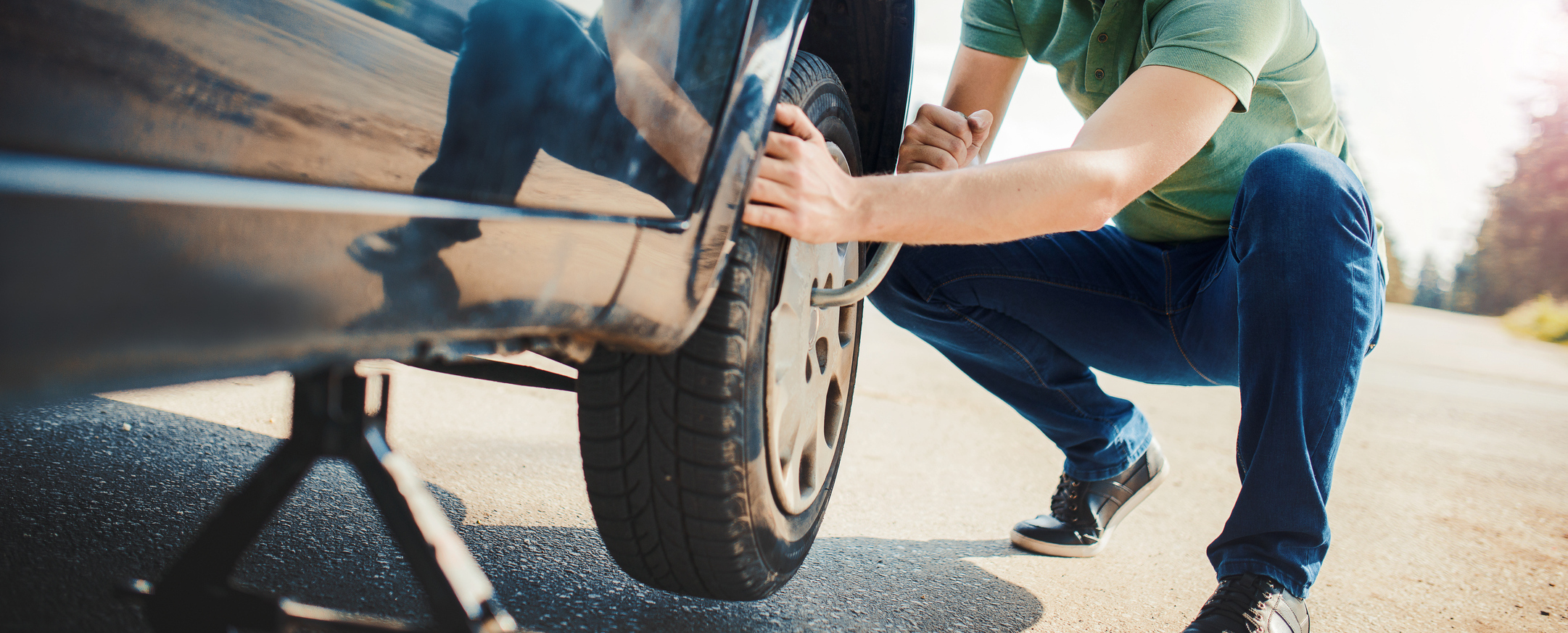 How to Change a Flat Tire in Chantilly, VA