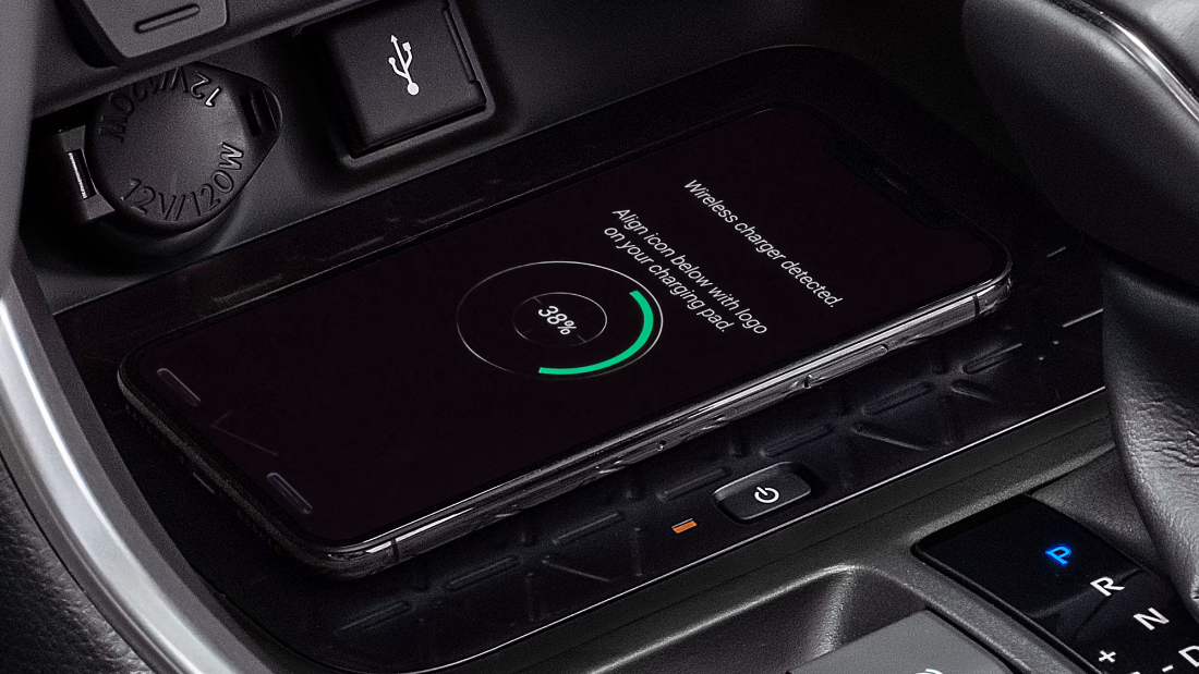 2025 Toyota RAV4 Wireless Charging