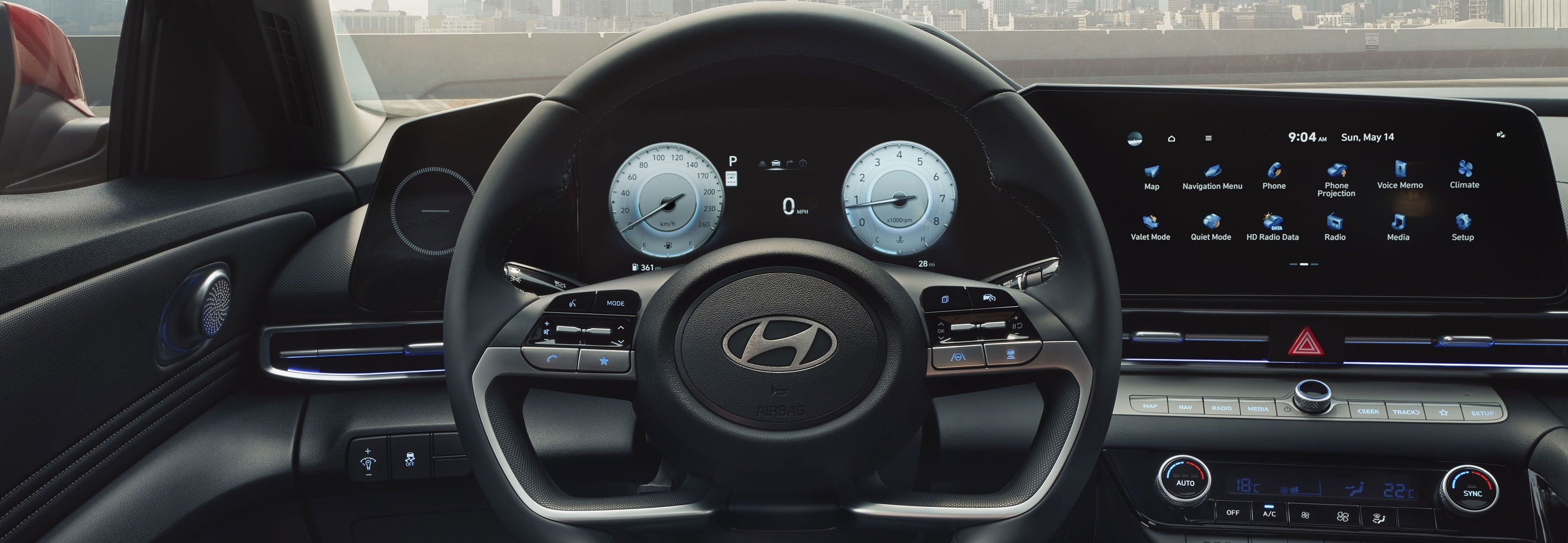 2025 Hyundai ELANTRA Dashboard