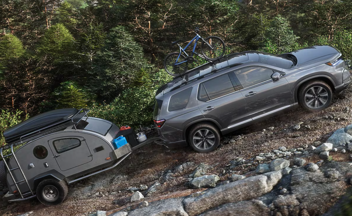 La capacidad máxima de remolque es de 5,000 libras.