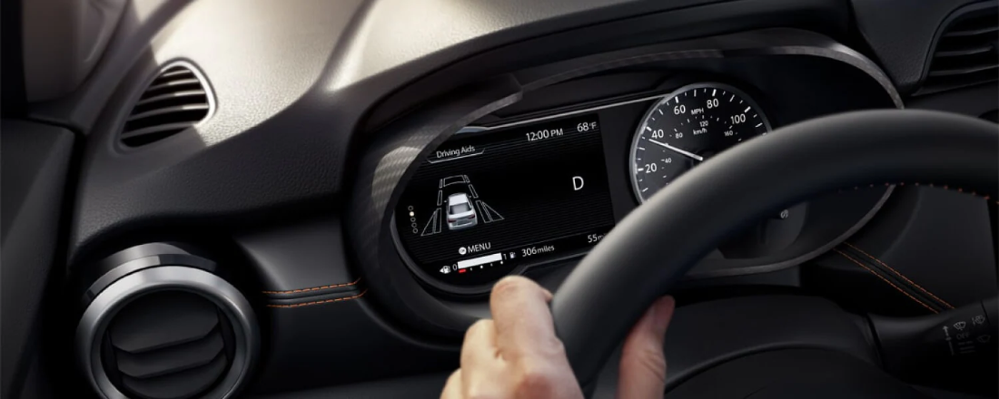 2025 Nissan Versa Digital Instrument Cluster