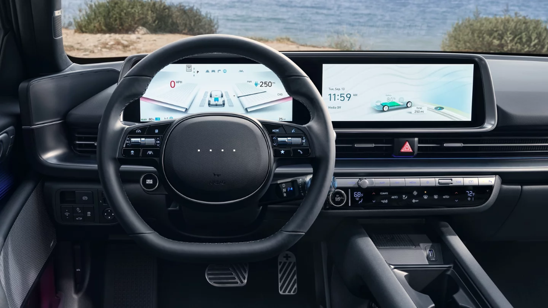 2025 Hyundai IONIQ 6 Dashbord