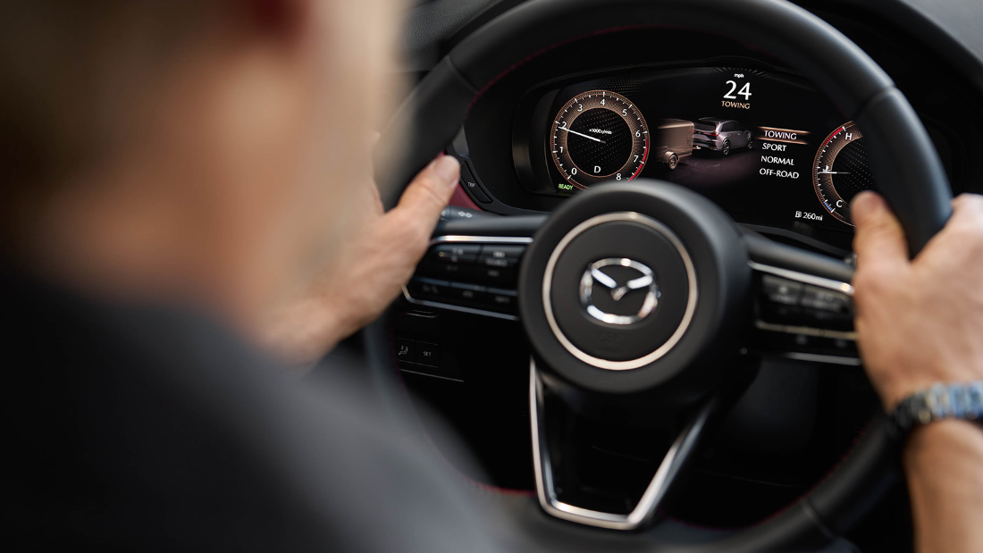 2025 MAZDA CX-70 Digital Instrument Cluster