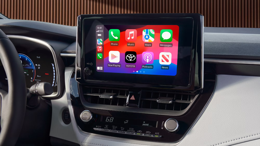 2025 Toyota Corolla Hatchback Touchscreen