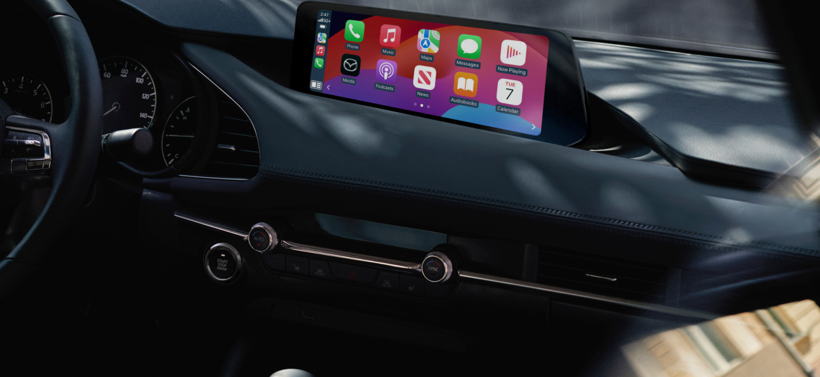 2025 MAZDA3 Hatchback Apple CarPlay®