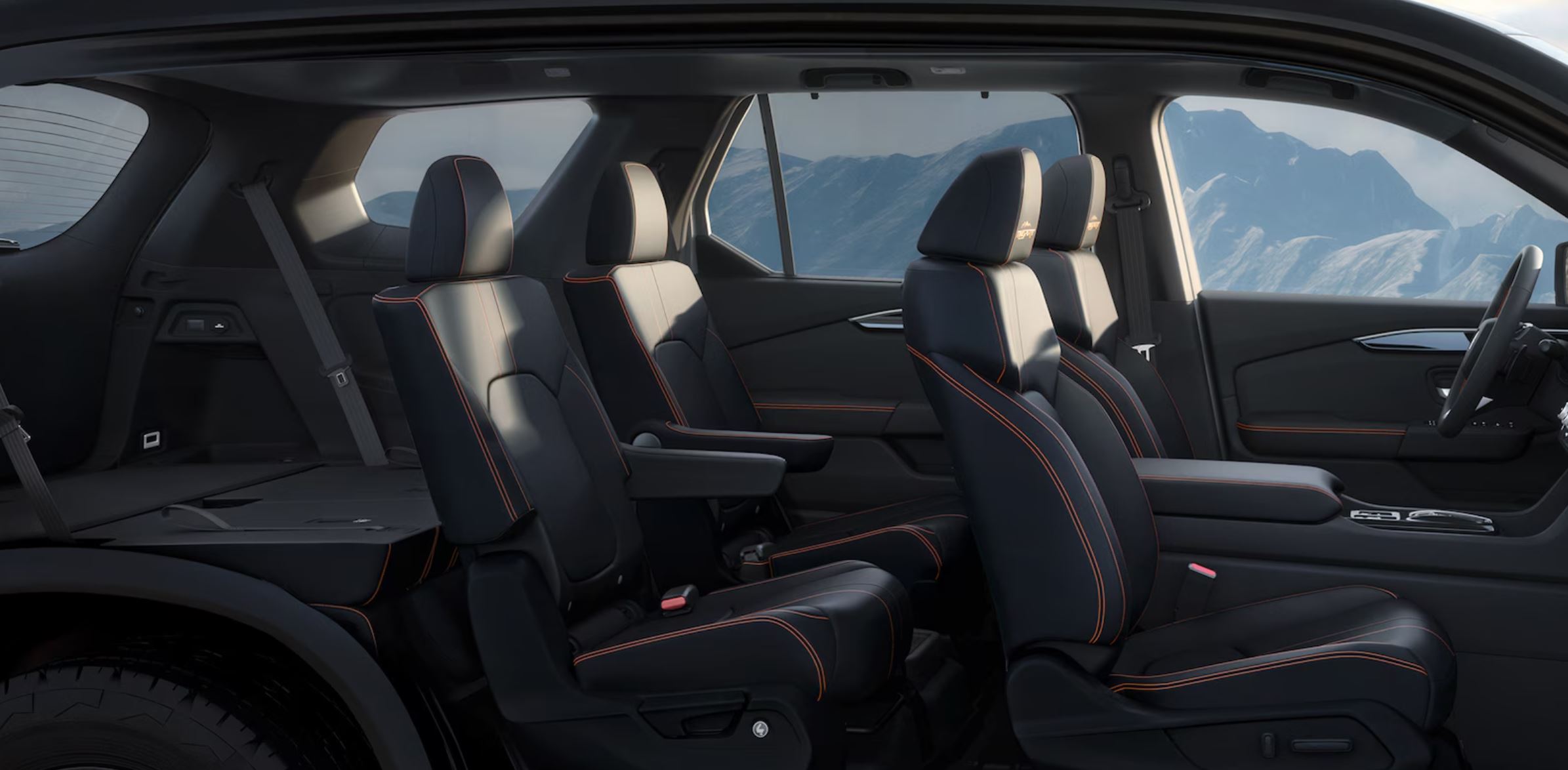 2025 Honda Pilot Seating