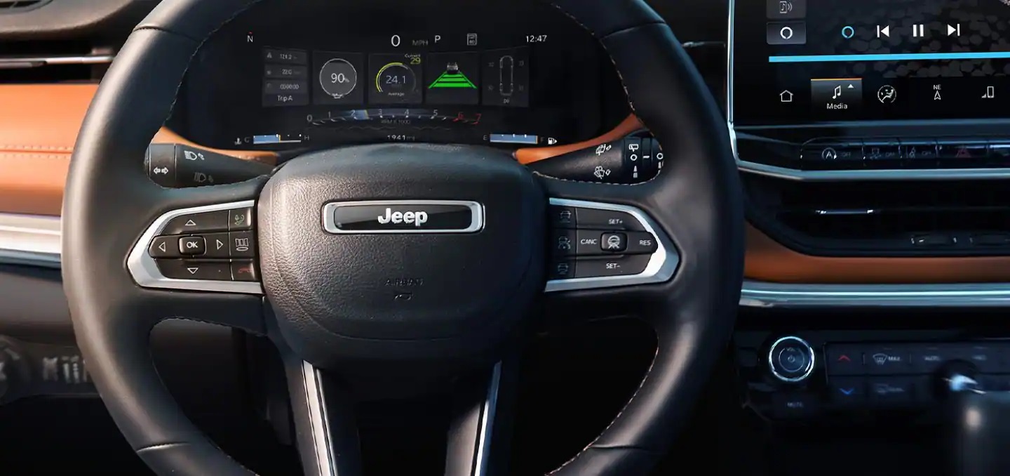 2025 Jeep Compass Driver Controls