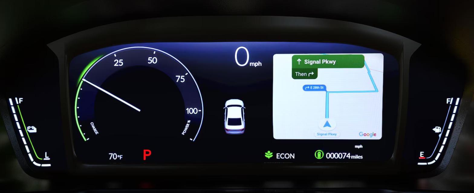 2025 Honda Accord Hybrid Gauge Cluster
