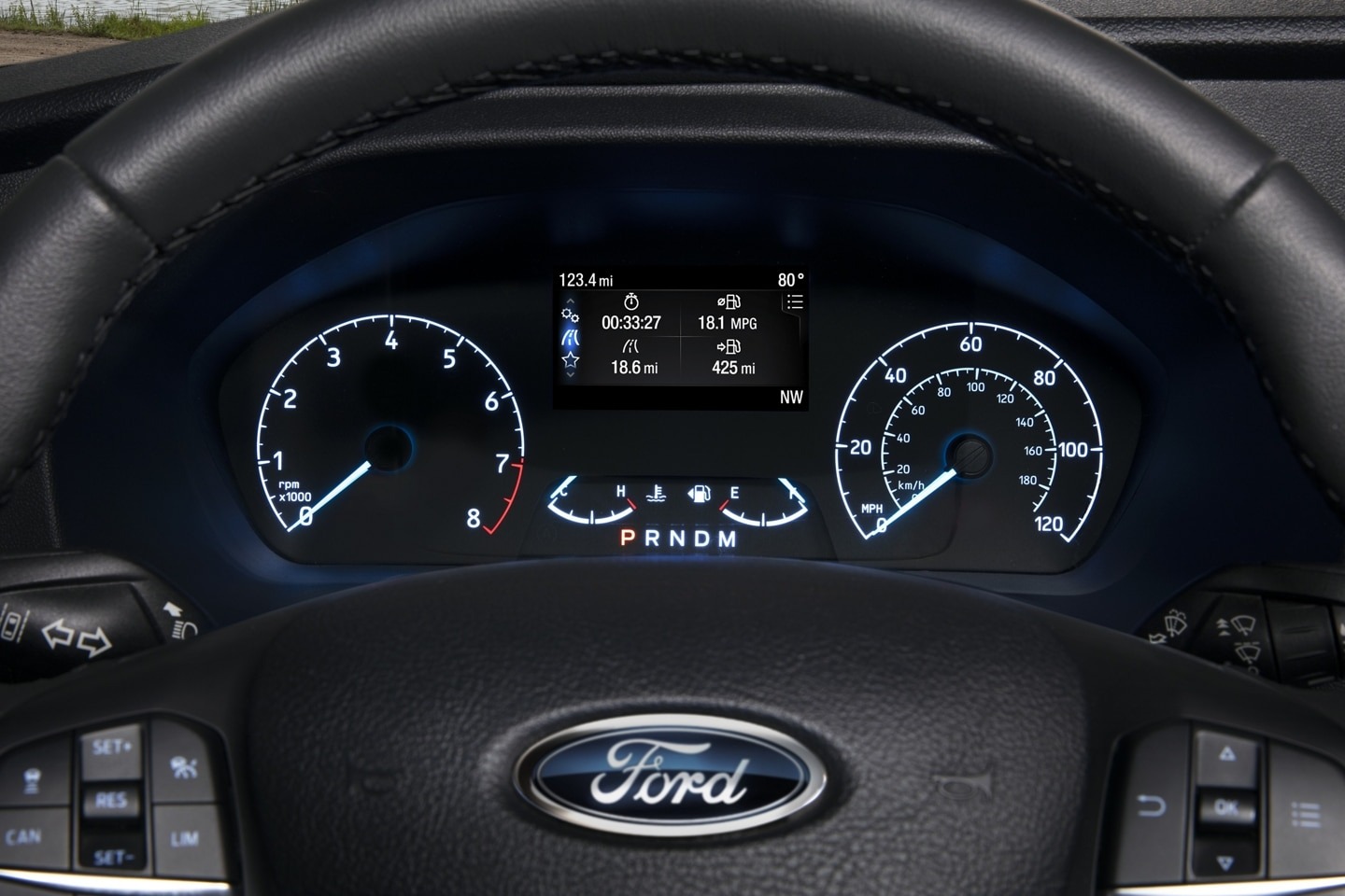 2024 Ford Transit Van Driver Display