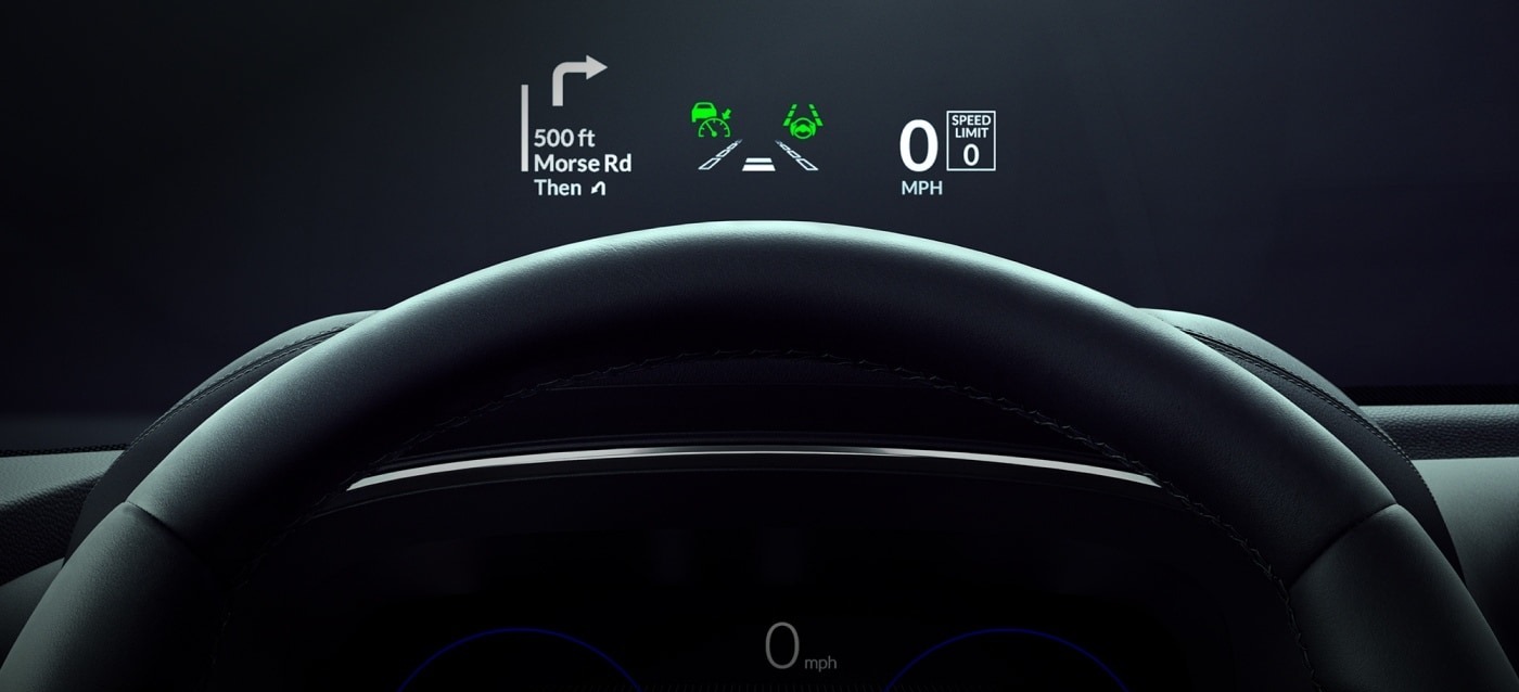 2025 Acura MDX Head-Up Display