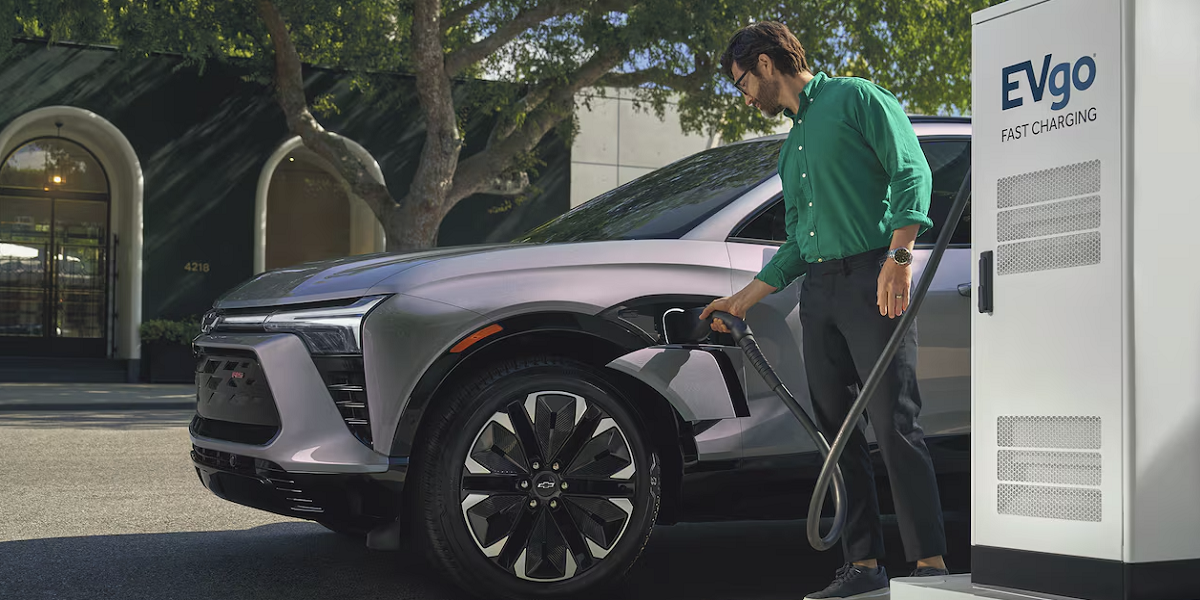 2025 Chevrolet Blazer EV Charging