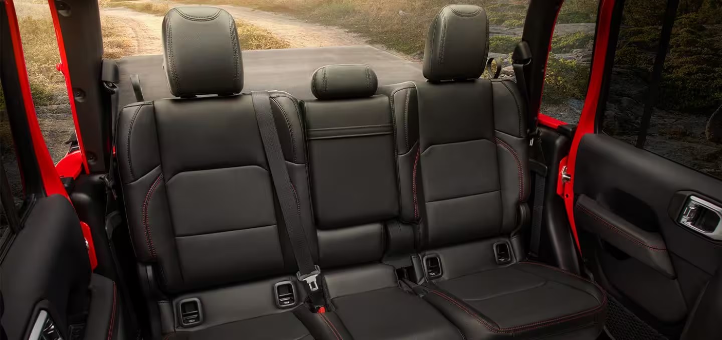 2025 Jeep Gladiator Rear-Row Seating