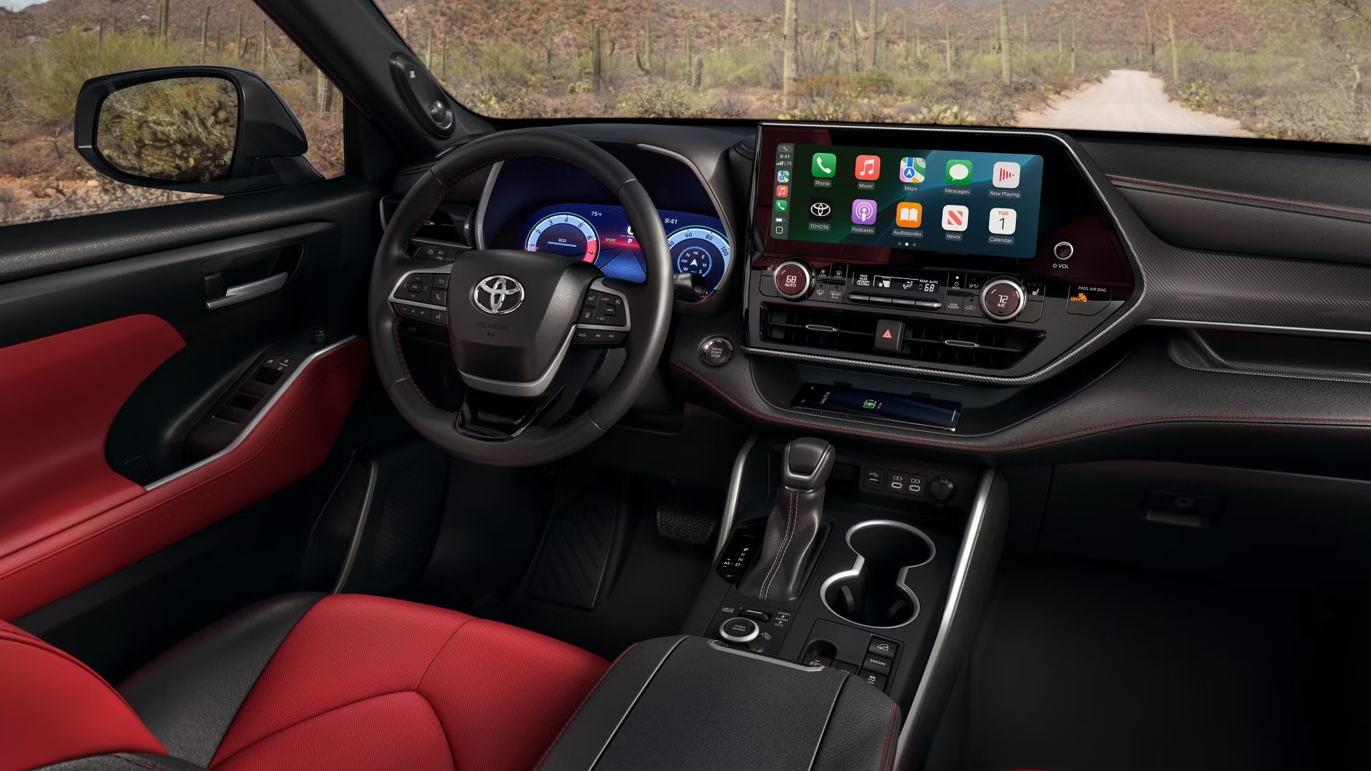 2025 Toyota Highlander Hybrid Dashboard