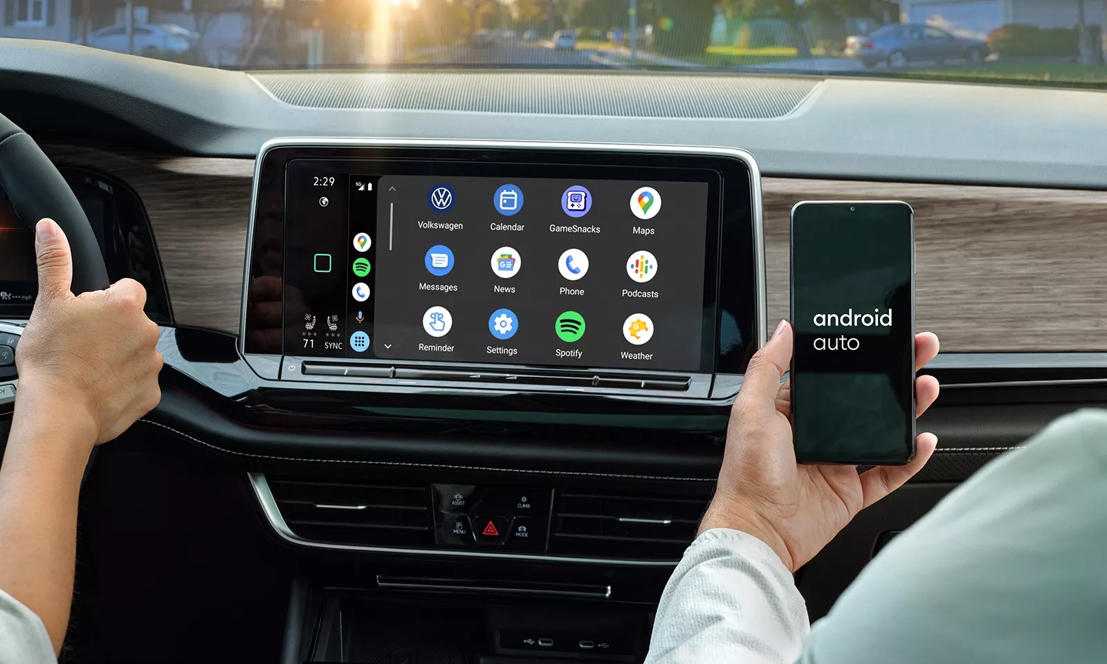 2025 Volkswagen Atlas Cross Sport Touchscreen