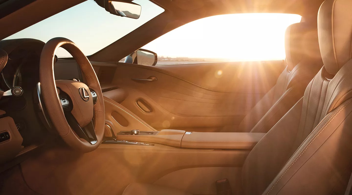 2025 Lexus LC 500 Front Cabin