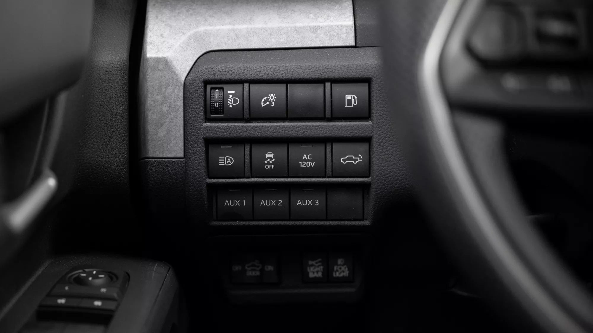 2024 Toyota Tacoma Dashboard Buttons