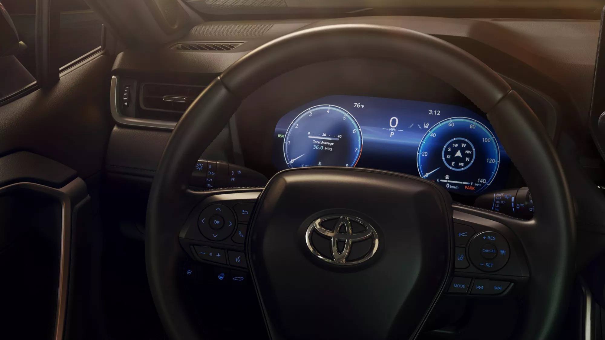 2025 Toyota RAV4 Hybrid Steering Wheel
