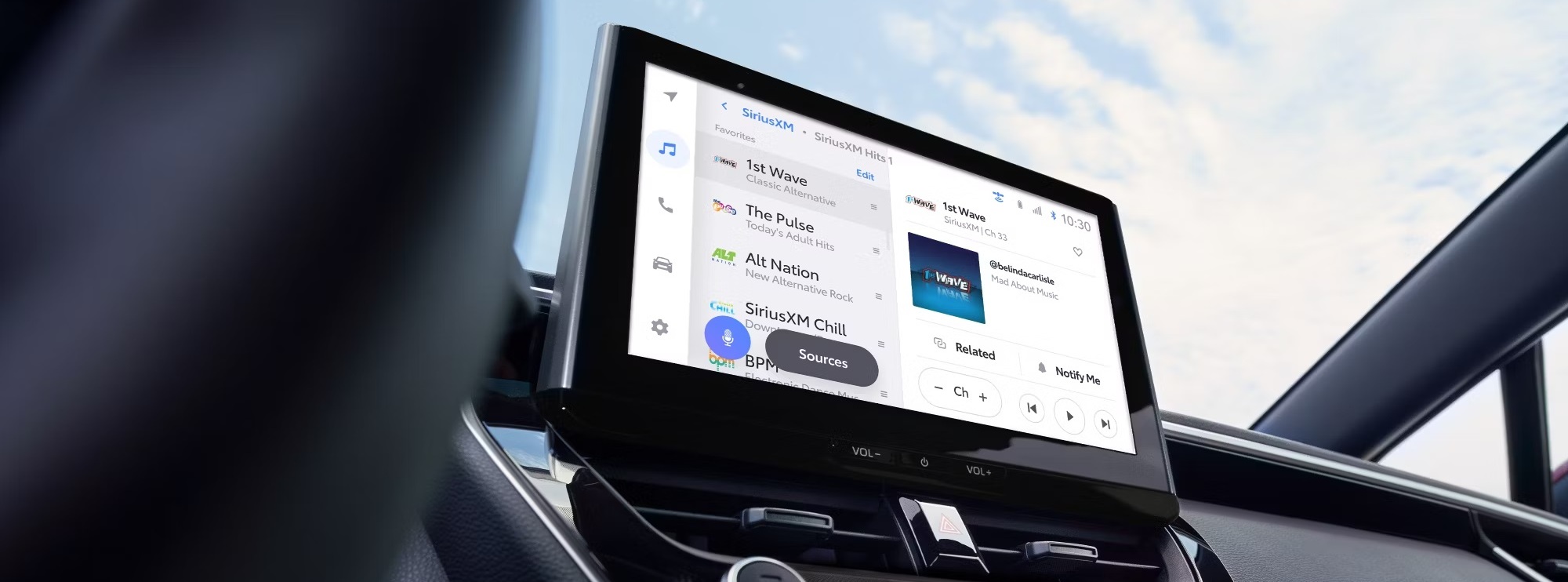 2025 Toyota Corolla Touchscreen