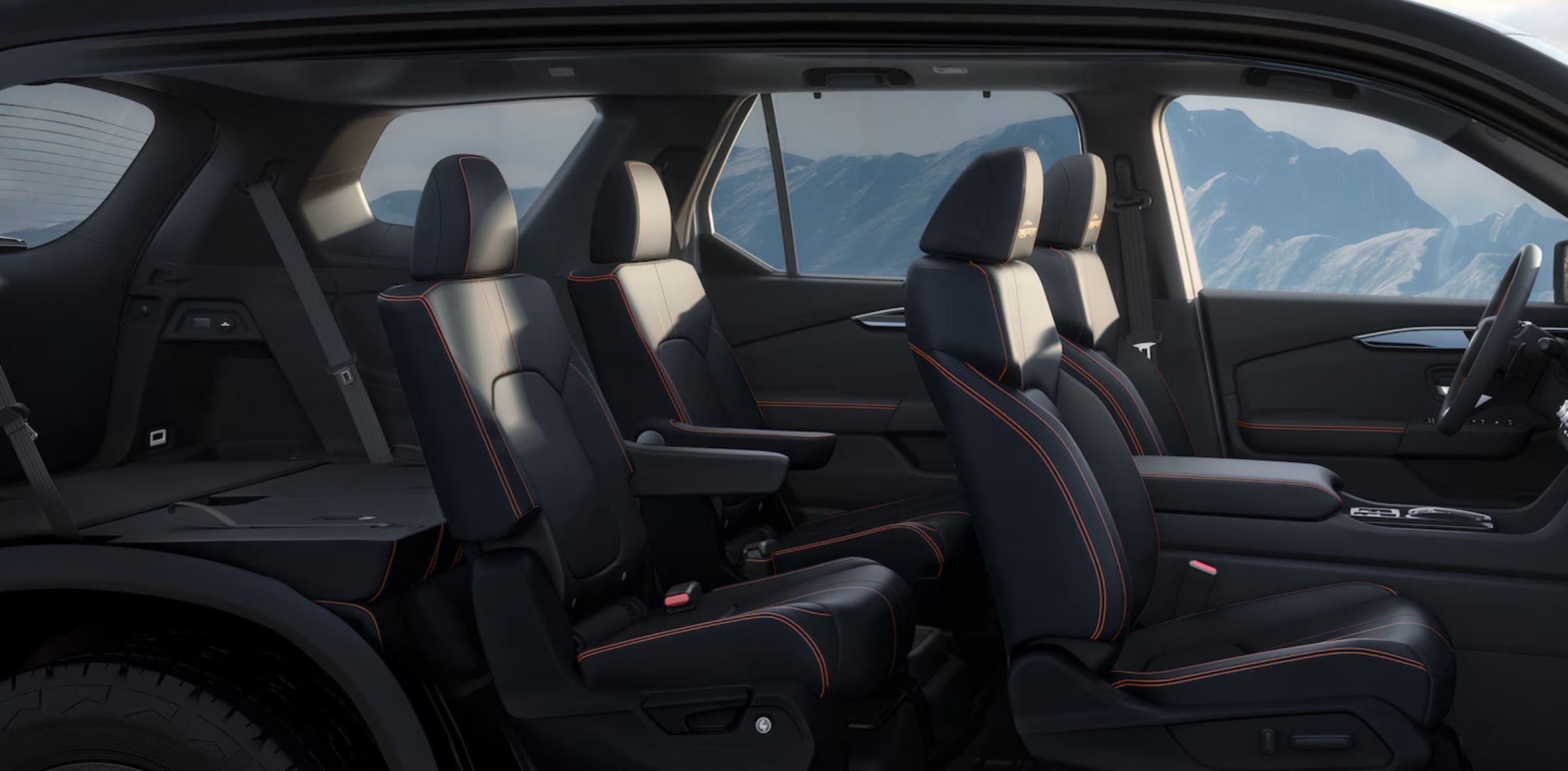 2025 Honda Pilot Seating