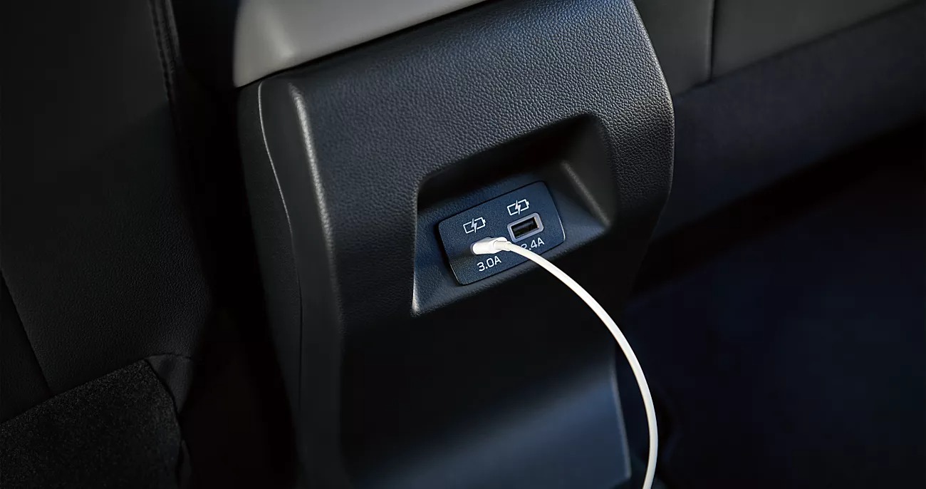 2025 Subaru Crosstrek Rear USB Ports