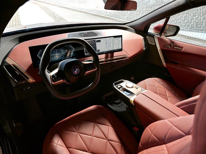 2025 BMW iX Front Seats