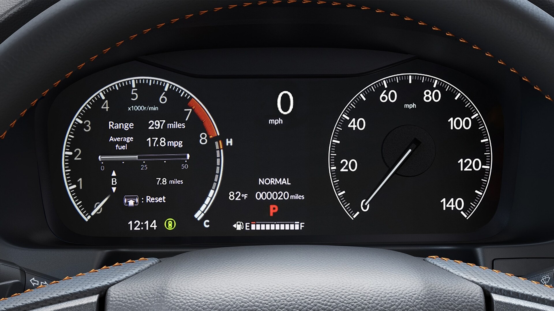 2025 Honda Ridgeline Information Cluster