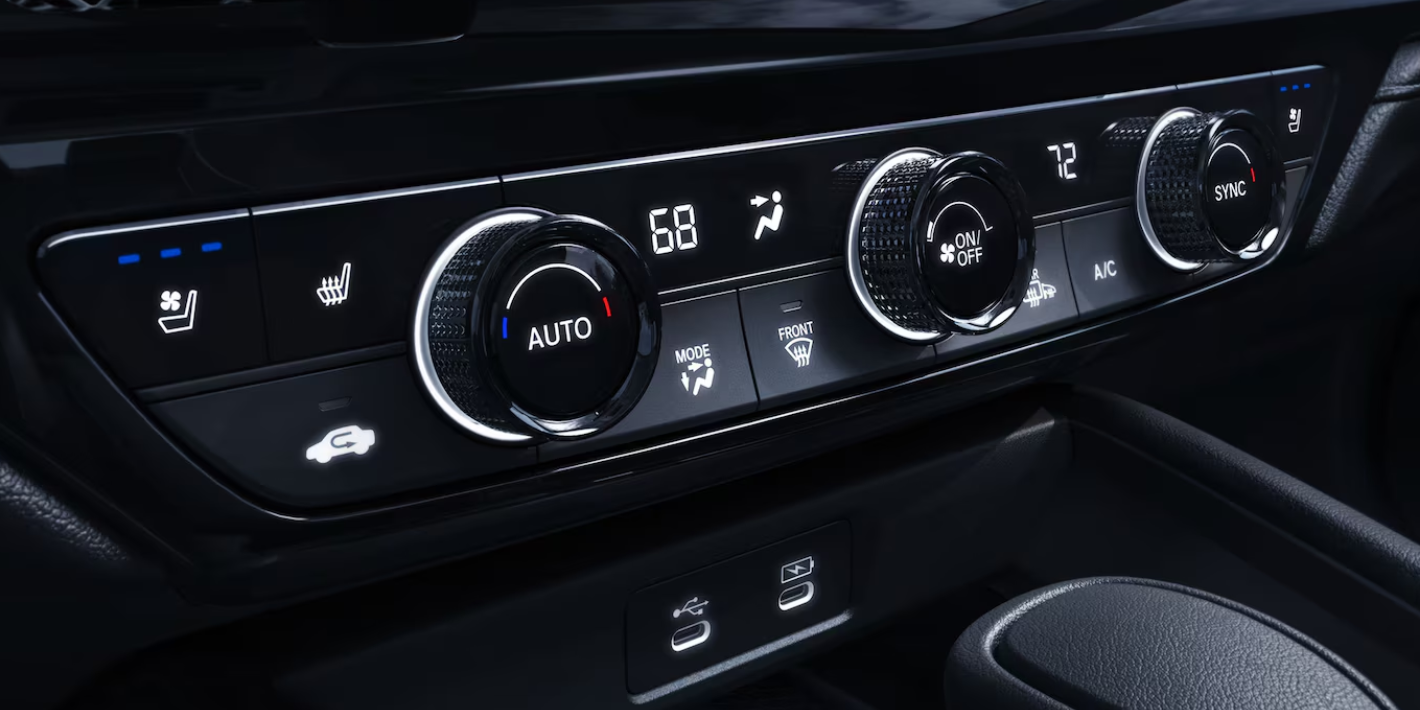 2025 Honda Accord Dual Zone Automatic Climate Control System
