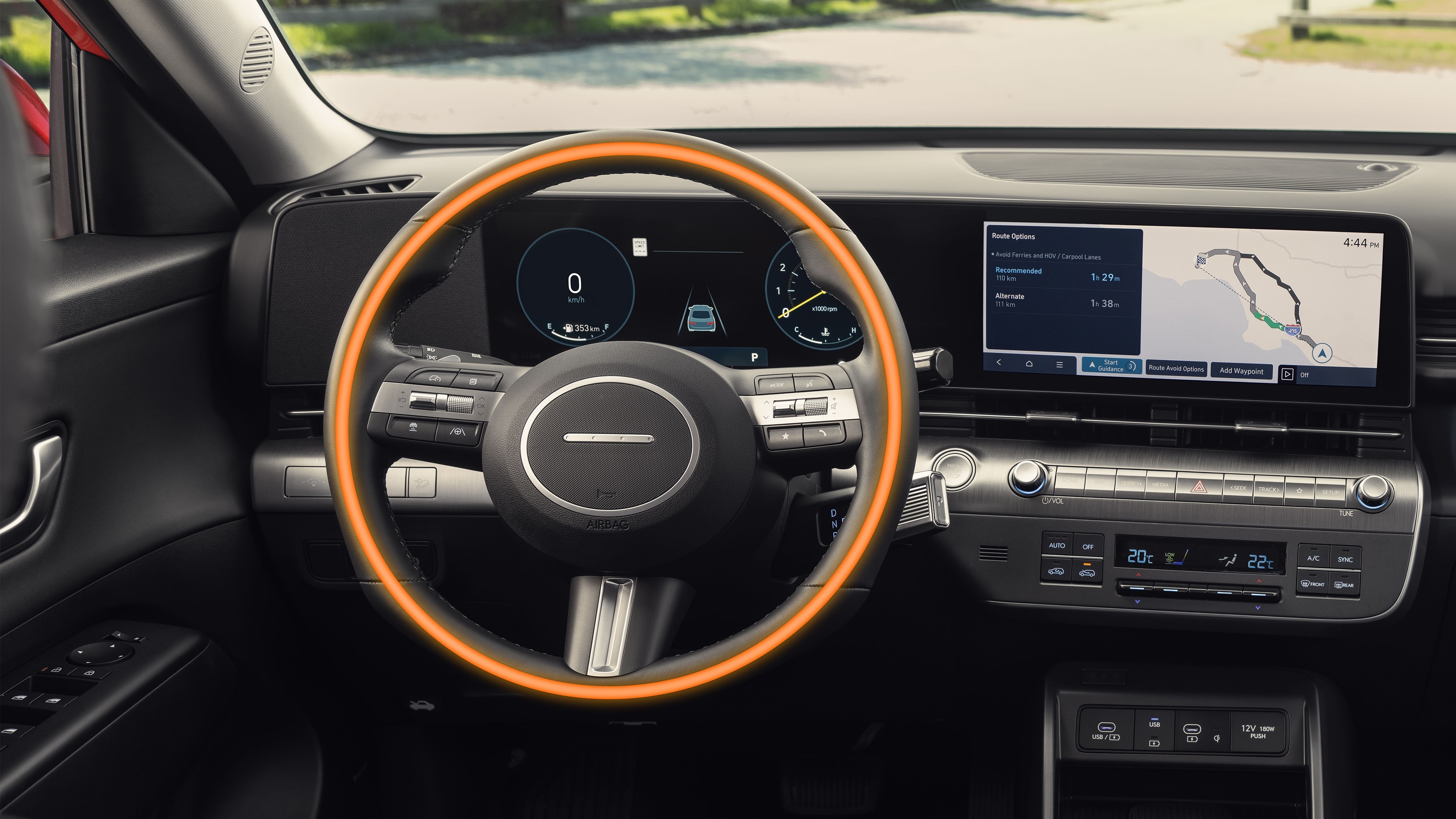 2025 Hyundai KONA Steering Wheel