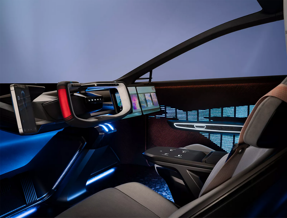 Lexus LF-LC Concept Dashboard