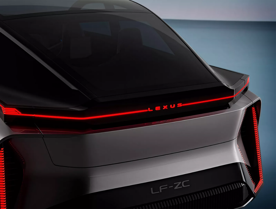 Lexus LF-ZC Rear Taillights