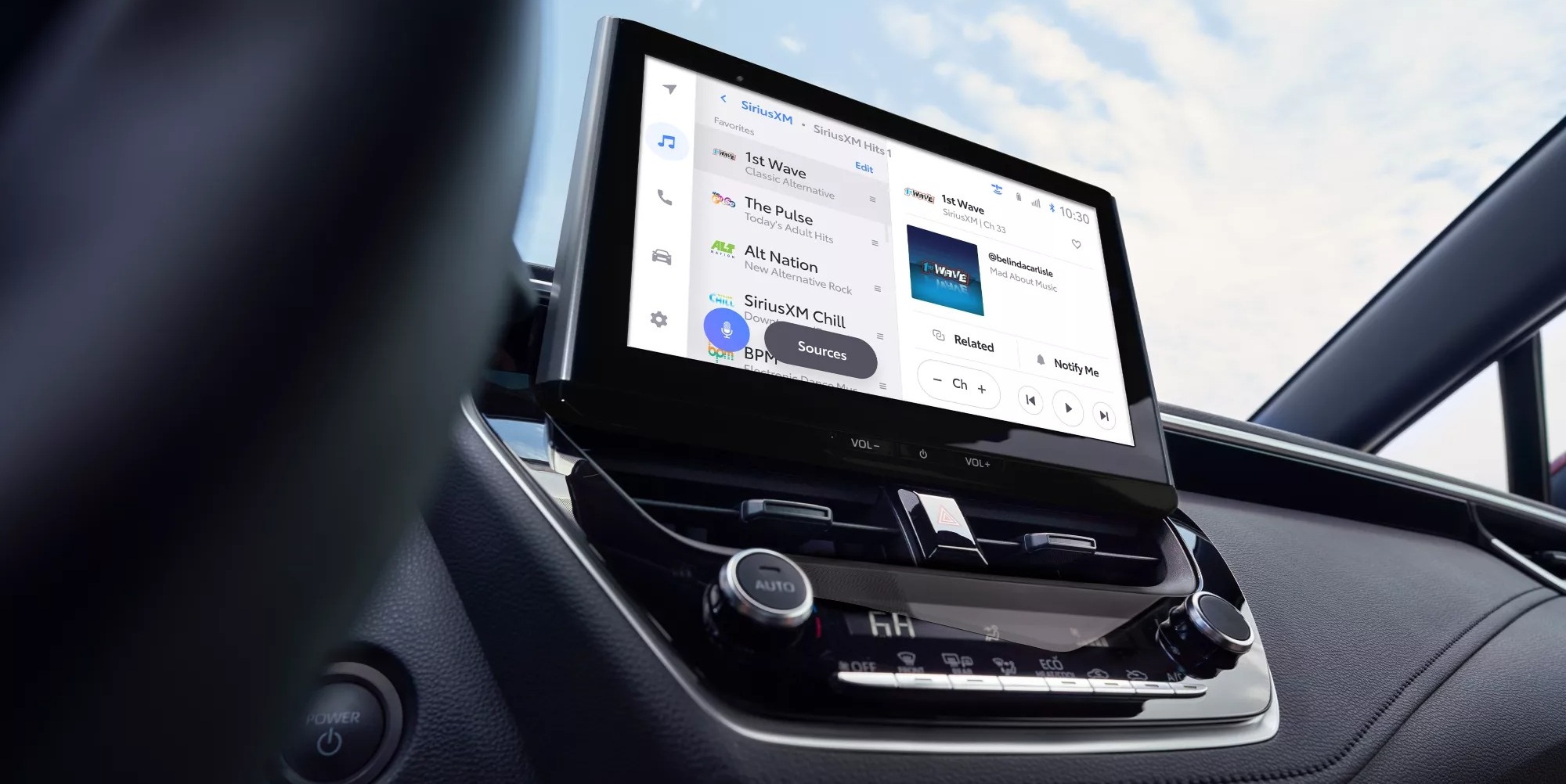2025 Toyota Corolla Hybrid Touchscreen