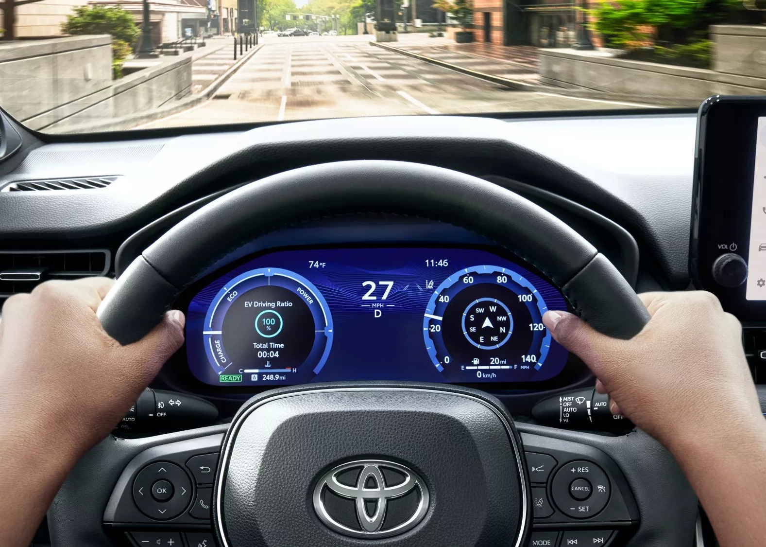 2025 RAV4 Hybrid Instrumentation