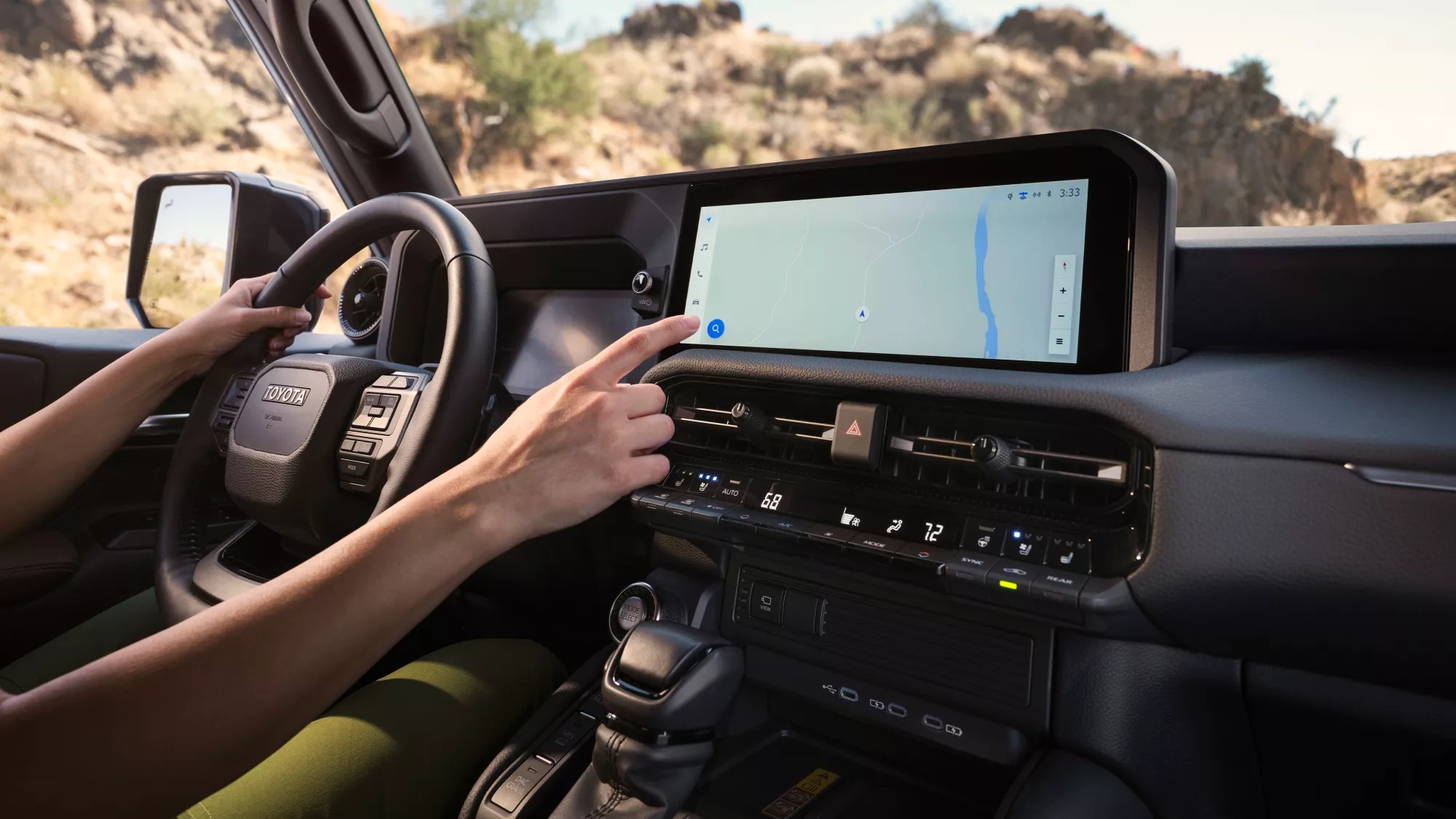 2025 Toyota Land Cruiser Navigation