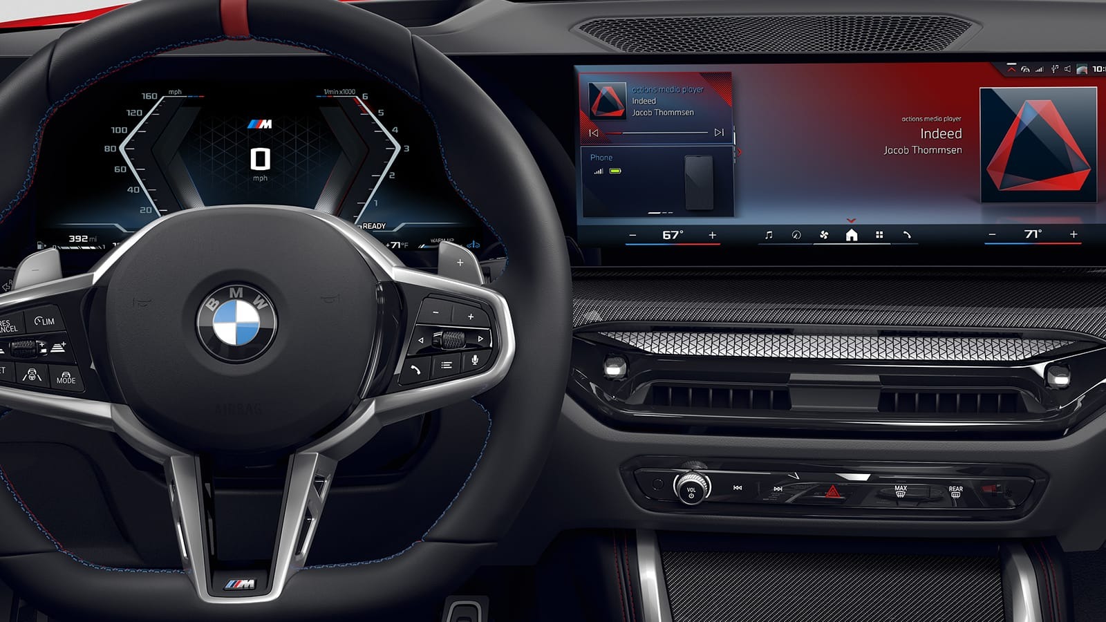 2025 BMW 2 Series Coupe BMW Curved Display