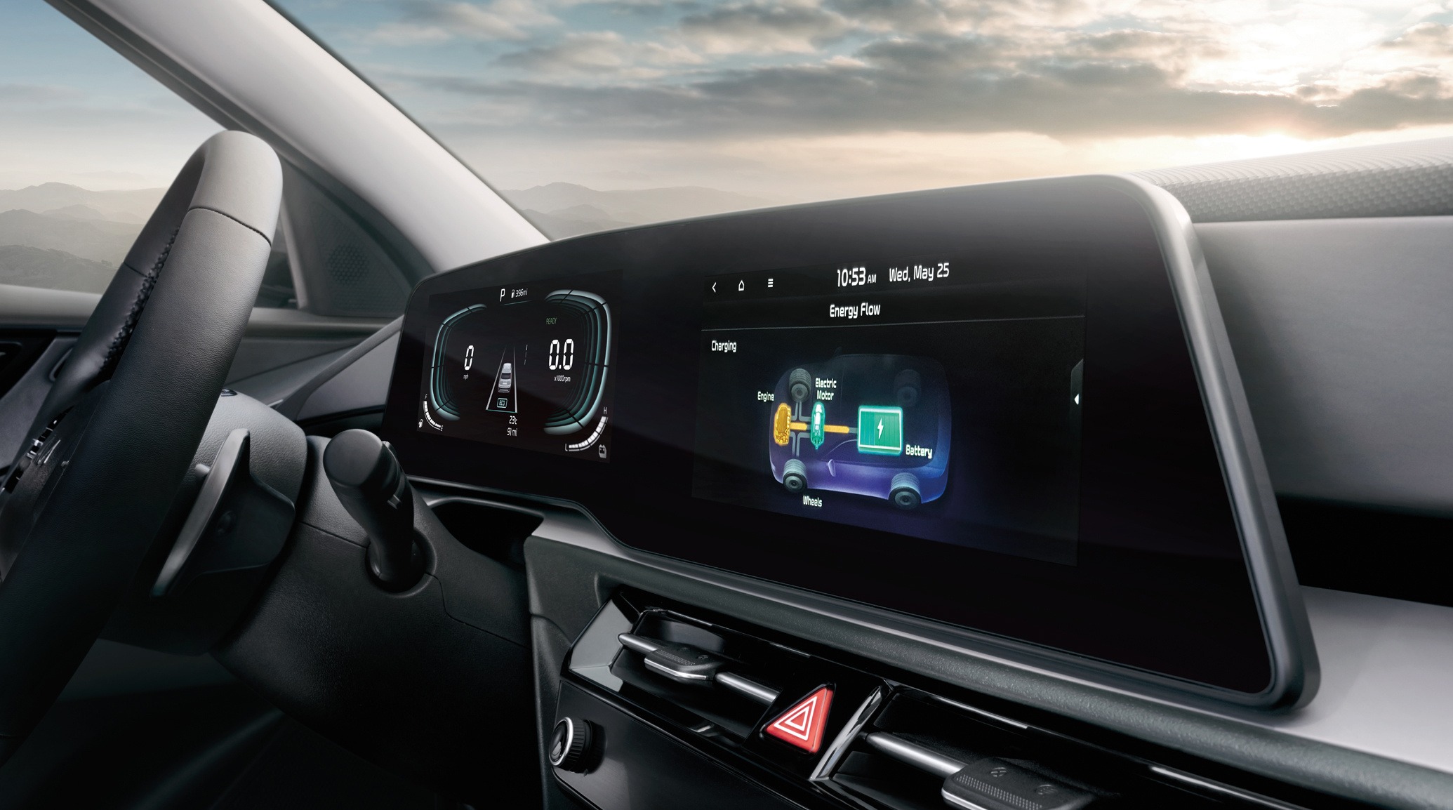 2025 Kia Niro Hybrid Display