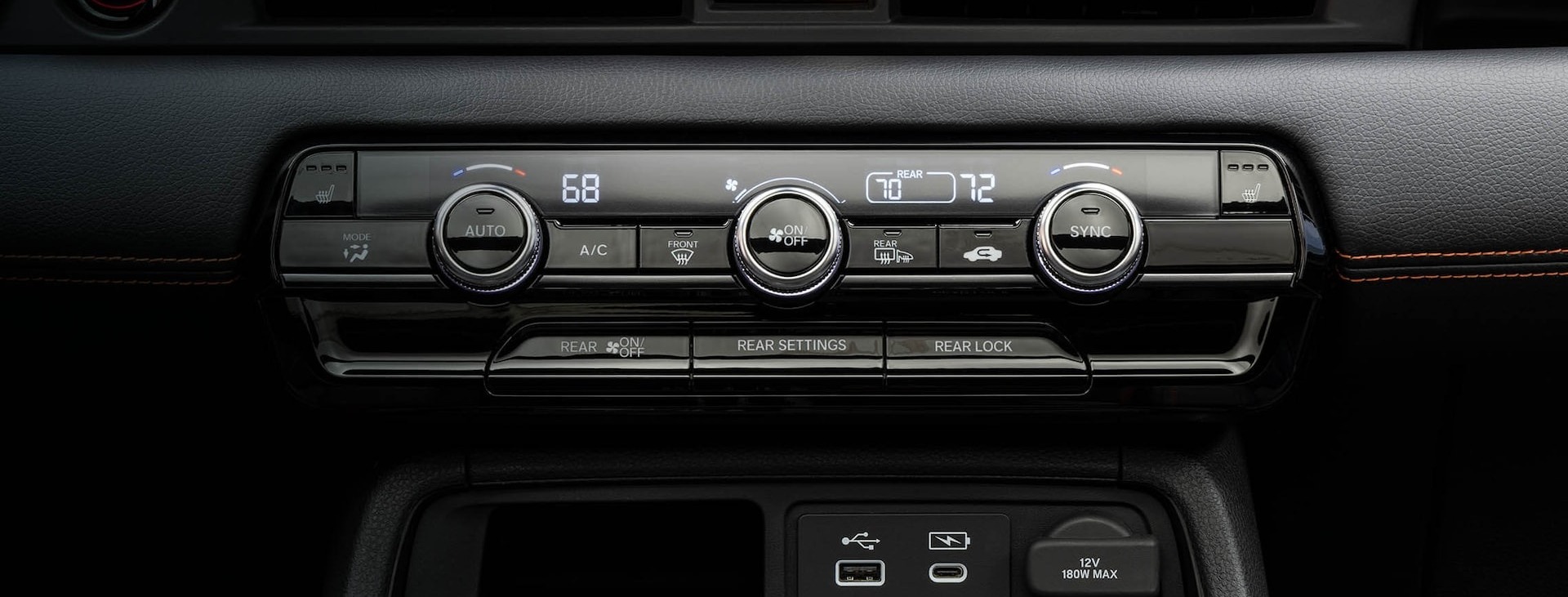 2025 Honda Pilot Climate Control System