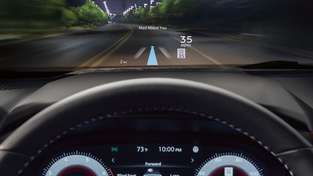 2025 Rogue Head-Up Display