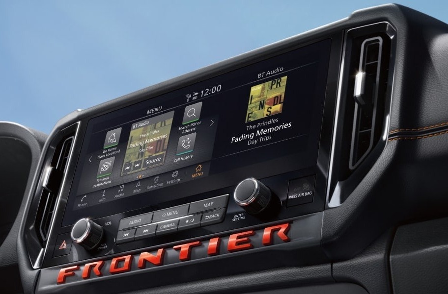 2025 Frontier Touchscreen