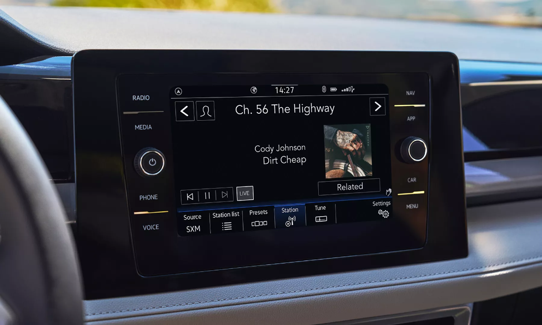 2025 Volkswagen Taos Touchscreen