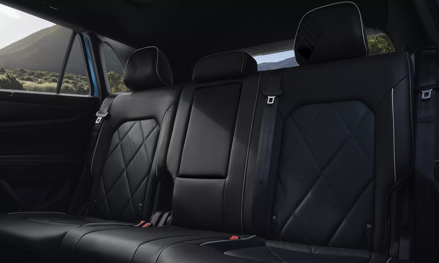 2025 Volkswagen Atlas Cross Sport Rear Seats