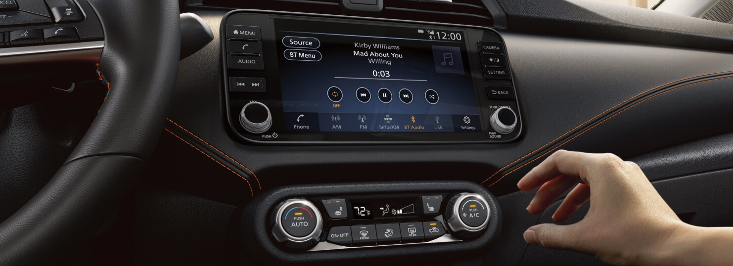 2025 Nissan Versa Touchscreen