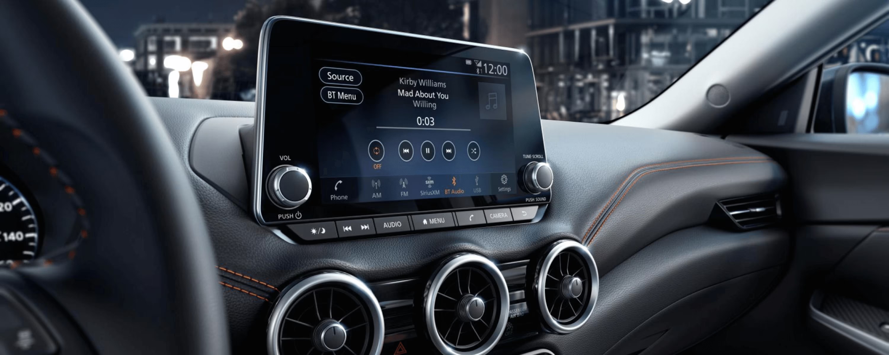 2025 Nissan Sentra Touchscreen