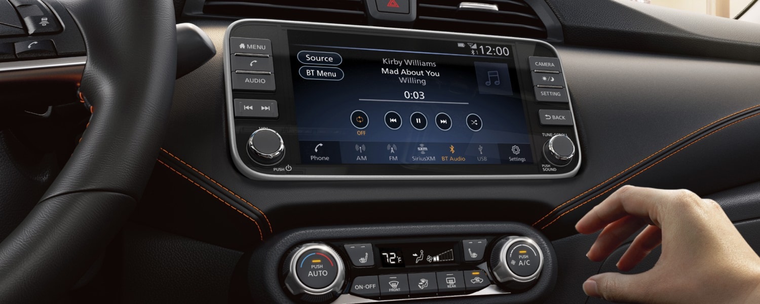 2025 Nissan Versa Touchscreen